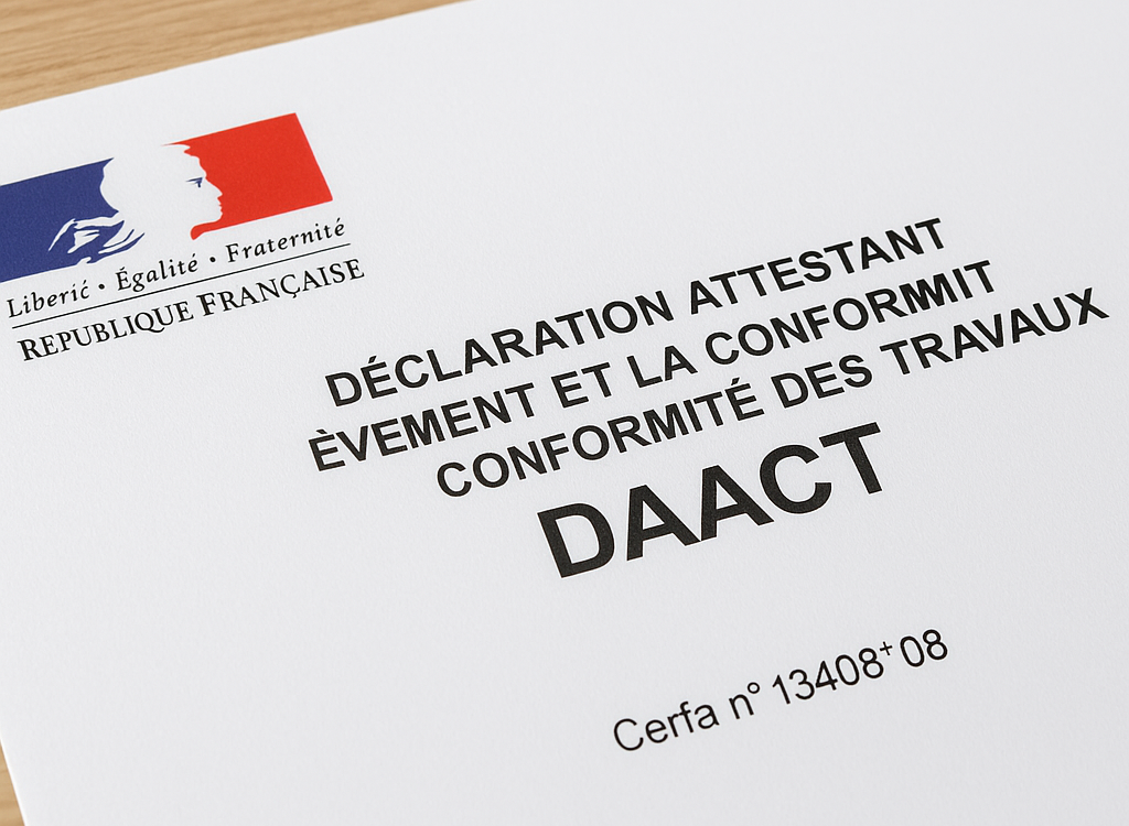🧾 DAACT &amp; RE2020 : la déclaration indispensable en fin de chantier Colmar