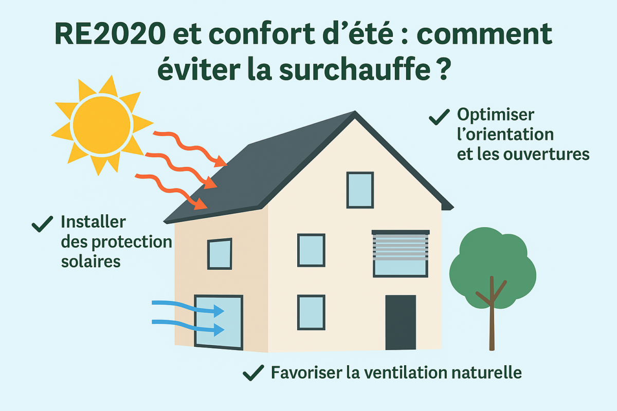 ☀️ RE2020 et confort d’été : comment éviter la surchauffe ? Audincourt